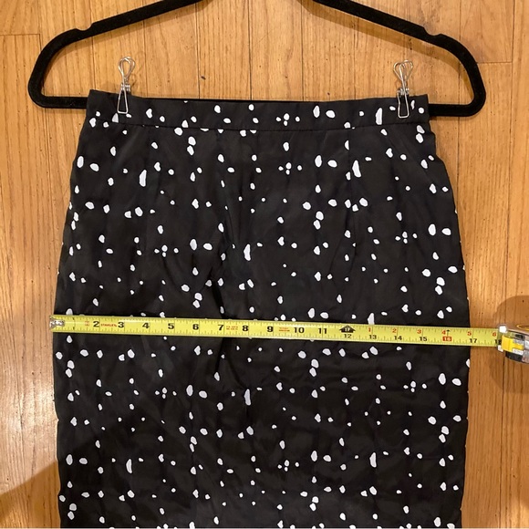 Jil Sander Textured Abstract Polka Dot Pencil Skirt Designer - Picture 8 of 13